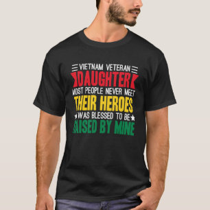 T-shirt Fier fille d'un vétéran du Vietnam 12