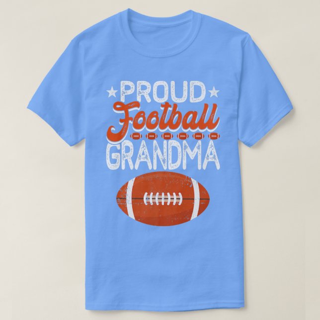 T-shirt Fier Football Grand-mère Fête des mères Sport Love (Design devant)