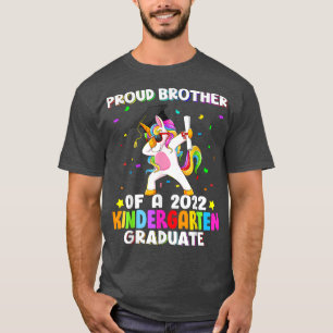 T-shirt Fier Frère De L'Unic, Diplômée De La Maternelle De