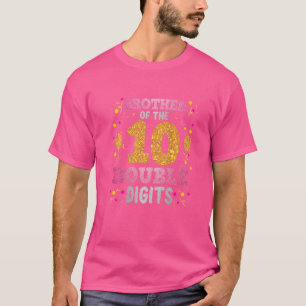 T-shirt Fier Frère Du Double Chiffre 10e Anniversaire Gi
