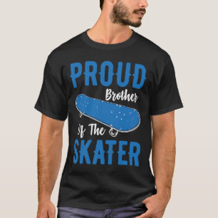 T-shirt Fier Frère Du Skater Skateboard À Patiner Sk