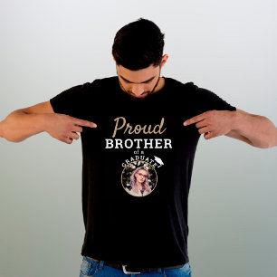 T-shirt Fier Frère d'un Diplôme d'études supérieures Photo