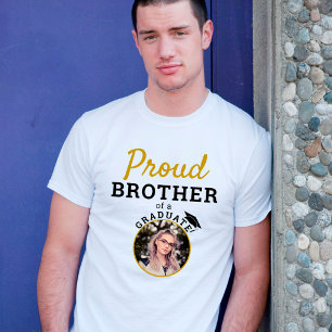 T-shirt Fier Frère d'un Diplôme d'études supérieures Photo