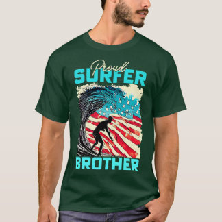 T-shirt Fier frère surfeur