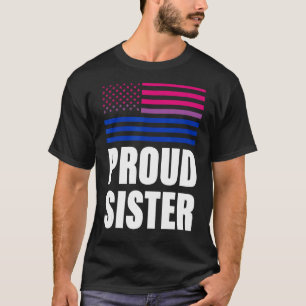 T-shirt Fier Gay pride Lgbt de la soeur Bisexual