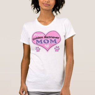 T-shirt Fier Golden Retriever Maman