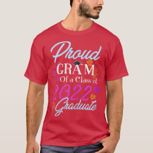 T-shirt Fier Gram des femmes d'une classe de 2022 Graduate
