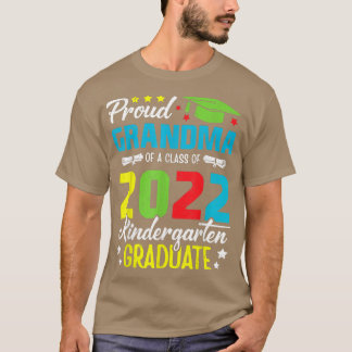 T-shirt Fier grand-mère de la classe de 2022 maternelle Gr