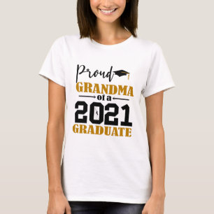 T-shirt Fier grand-mère d'un diplômé de 2021