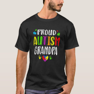 T-shirt Fier grand-père autiste conscient de l'autisme Mai