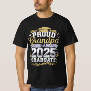 T-shirt Fier grand-père d'un diplômé de 2025 Remise des di