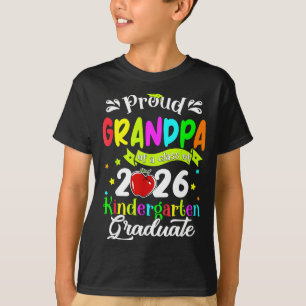 T-shirt Fier grand-père d'un diplômé de maternelle