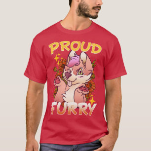 T-shirt Fier I Furries Cosplay Fandom 17