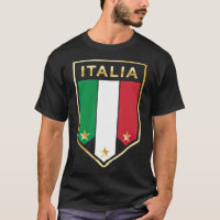 Fier Italia Italienne Graphique Italien Football d