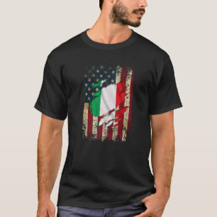 T-shirt Fier Italie-Américain Jour du Patrimoine Italien D