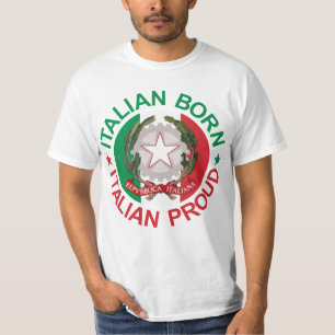 T-shirt Fier italien soutenu italien