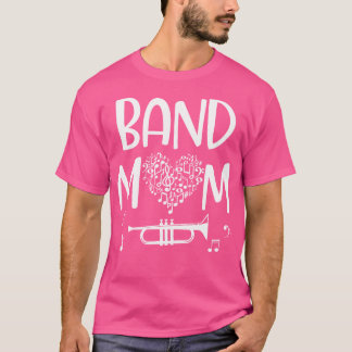 T-shirt Fier Joueur de trompette Bande Parente Maman Cadea