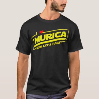 T-shirt Fier Jour de l'indépendance 4 juillet américaine M