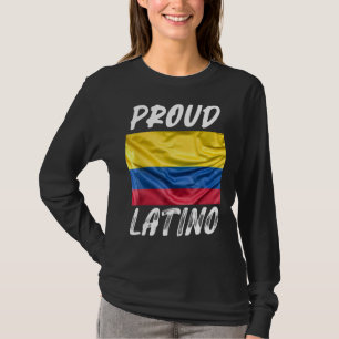 T-shirt Fier Latino Hispanique Mois du patrimoine drapeau