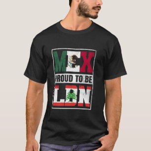 T-shirt Fier Libanais Mexique Mix Liban et Mexique Heri