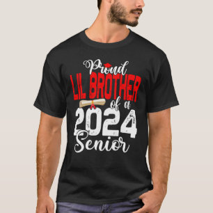 T-shirt Fier Lil Frère D'Une Classe De Diplôme Supérieur 2