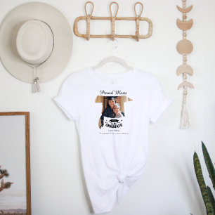 T-shirt Fier maman du Diplômé   Photo de diplôme