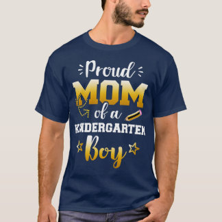T-shirt Fier maman d'un enfant de maternelle 1er jour de r