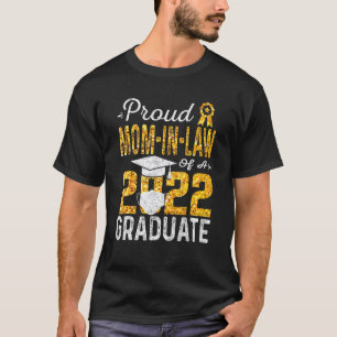 T-shirt Fier Maman D'Un Masque Visage 2022 Graduate 1