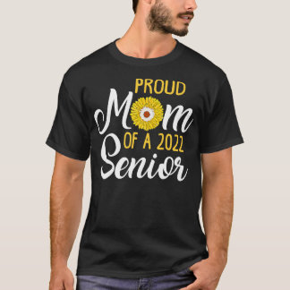 T-shirt Fier maman d'un tournesol senior 2022
