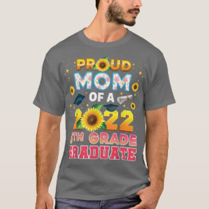T-shirt Fier Maman D'Une Classe 2022 Diplômée De 5E Année 