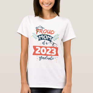 T-shirt Fier Maman D'Une Famille De 23 Ans De 2023