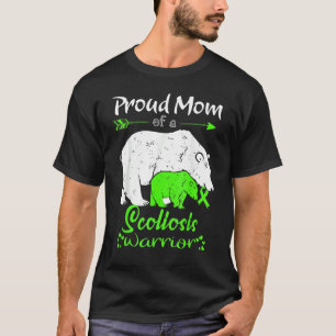 T-shirt Fier Maman Scoliosis Guerrier