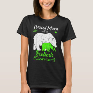 T-shirt Fier Maman Scoliosis Guerrier