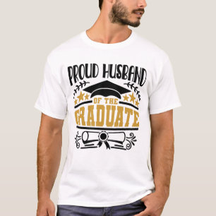 T-shirt Fier Mari Du Diplômé