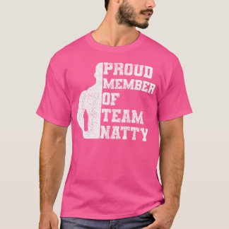 T-shirt Fier Membre De L'Équipe Natty Muscle Naturel Gain