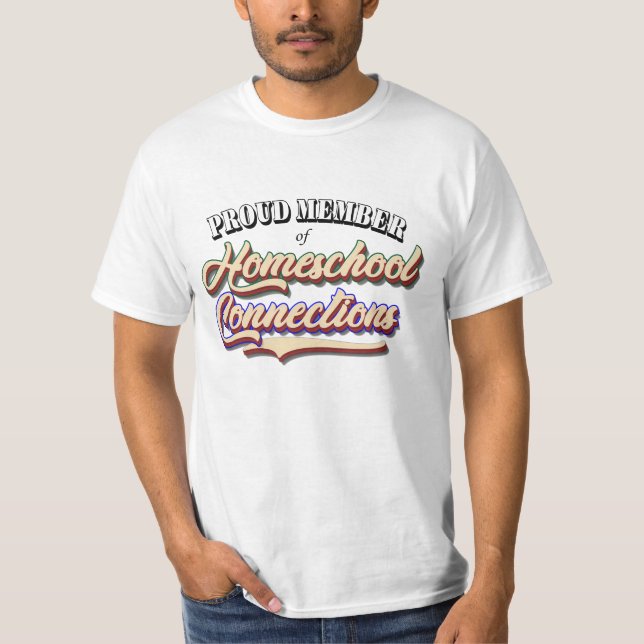 T-shirt Fier membre des connexions à l'école d'accueil (Devant)