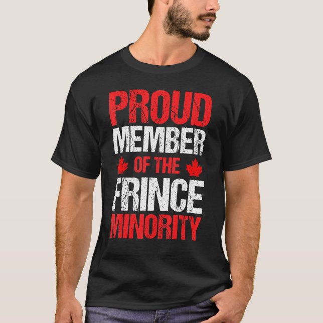 T-shirt Fier Membre Du Convoi Fringe Minoritaire Pour La L (Devant)