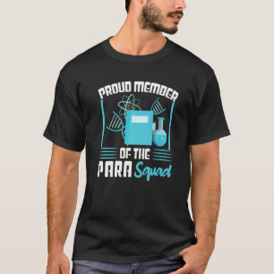 T-shirt Fier Membre Du Paraprofessionnel De L'Escadron Par