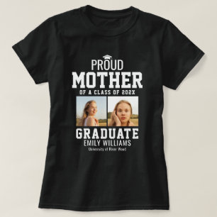 T-shirt Fier Mère Classe de 2026 Diplômé Parent