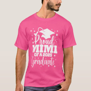 T-shirt Fier Mimi De Classe de 2025 Graduate Senior Gradua