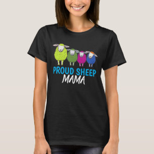 T-shirt Fier mouton Mama mignon mouton