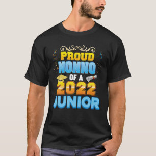 T-shirt Fier Nonno D'Une École Junior De Jour 2022 De Clas