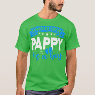 T-shirt Fier Nouveau Pappy C'est un garçon Révéler le genr
