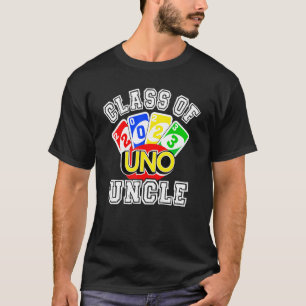 T-shirt Fier Oncle D'Un 2023 Senior Uno Classe 2023 Gradu