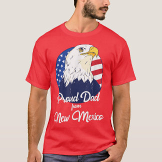 T-shirt Fier Papa De New Meico Bonne Fête des pères