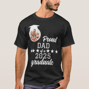 T-shirt Fier papa d'un Diplôme de Famille de 2025