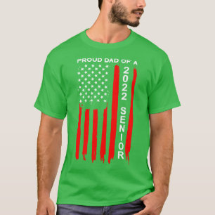 T-shirt Fier papa d'un Senior 2022 9