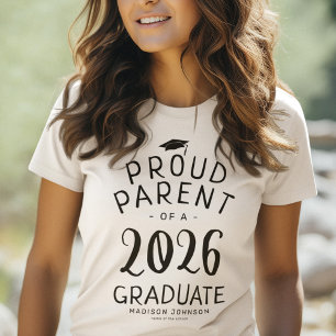 T-shirt Fier Parent 2024 Diplômé