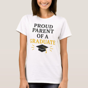T-shirt Fier parent d'un diplômé