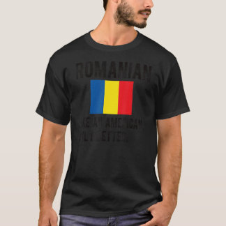 T-shirt Fier Pavillon Roumain Roumanie Roumanie Né Roots R